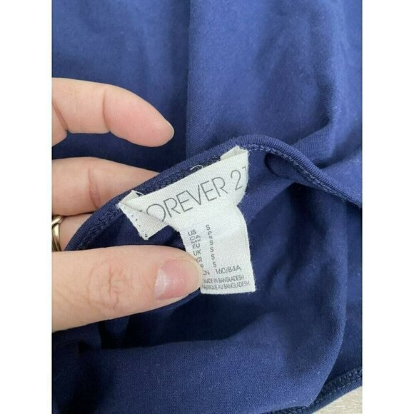 Forever 21 Basic Blue Dress - Picture 3 of 3